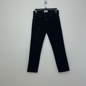 Abercrombie Kids boy black straight jeans 11/12